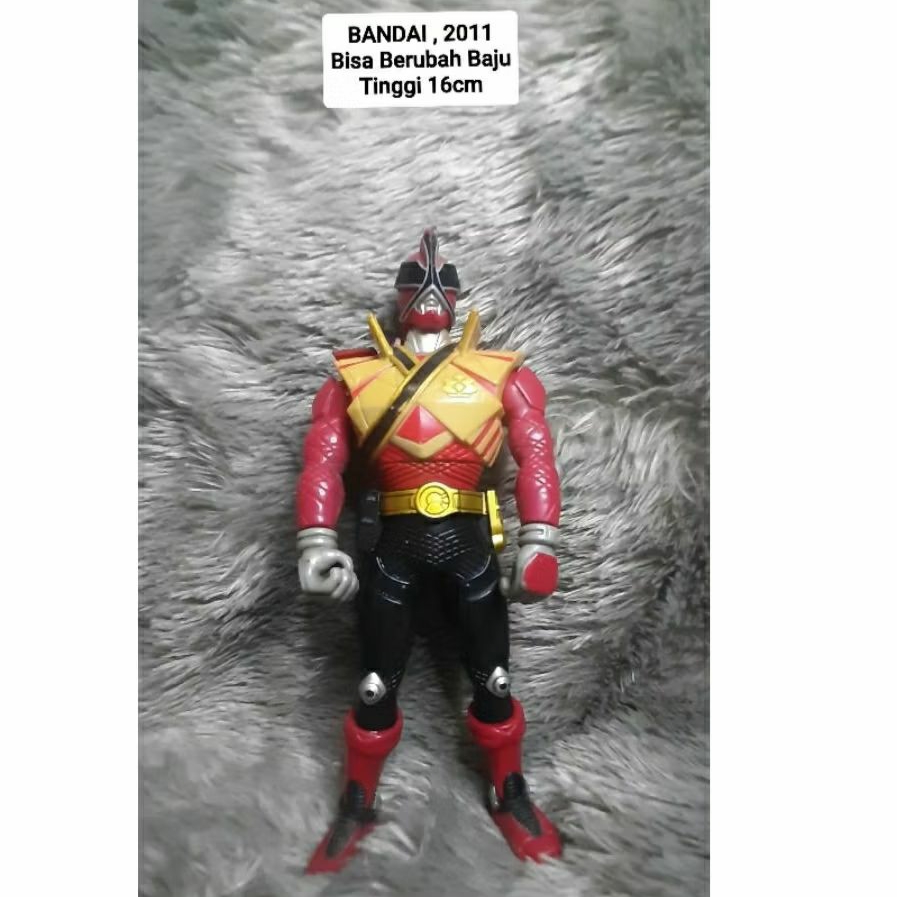 POWER RANGER ARMOR POWER SAMURAI SWITCH RED RANGER ACTION