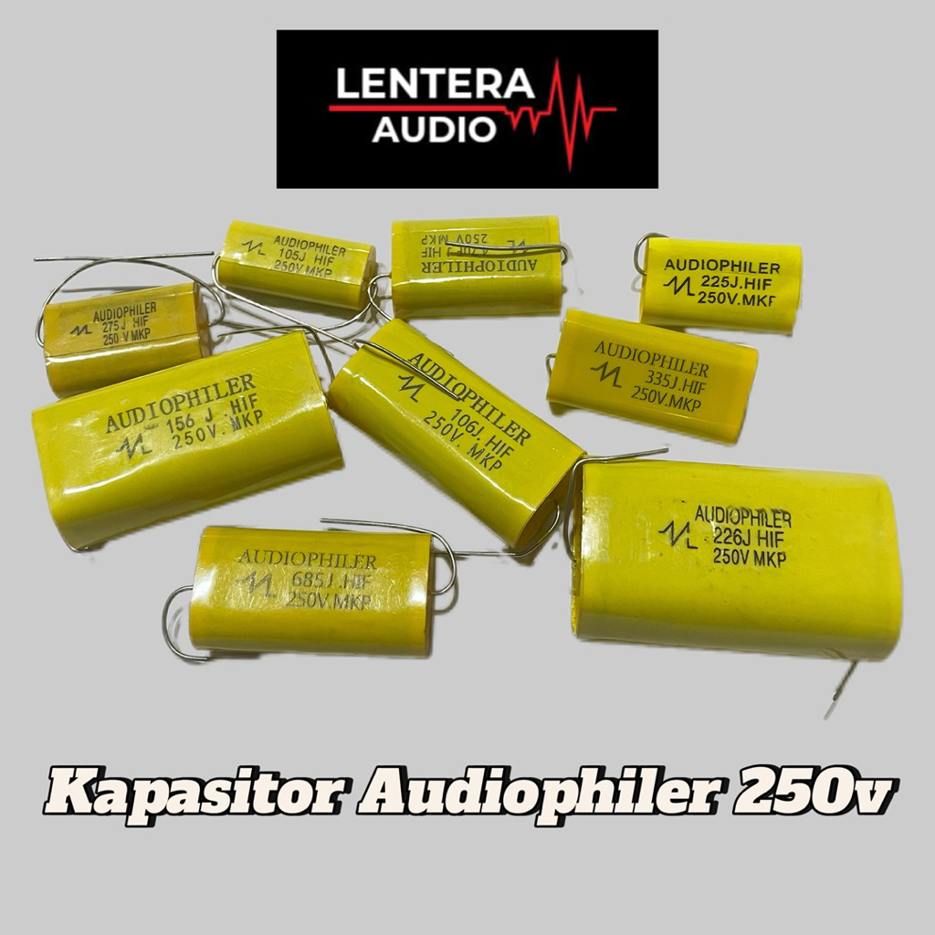 AUDIO PHILER MKP Kuning 250V Kapasitor