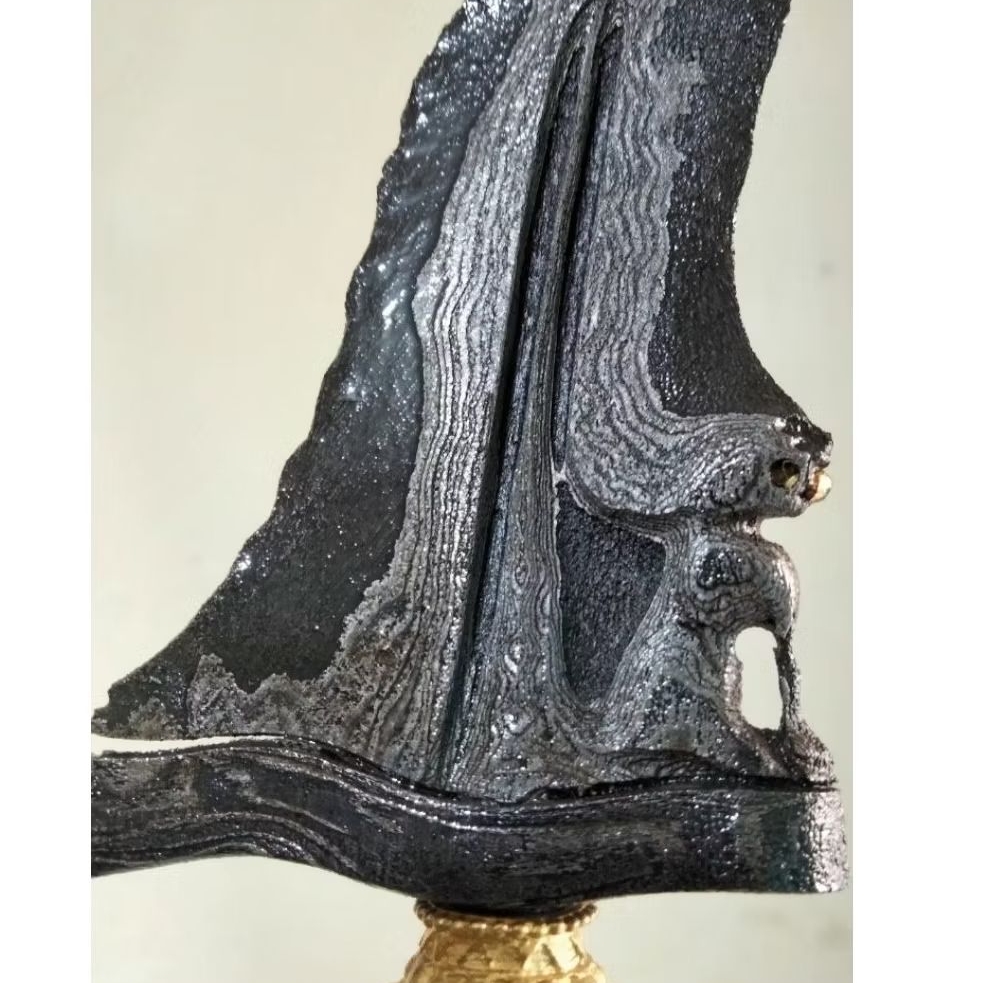 keris singo barong luk 13 pamor wos wutah wilah membatu full est mataram senopaten tersedia keris ki