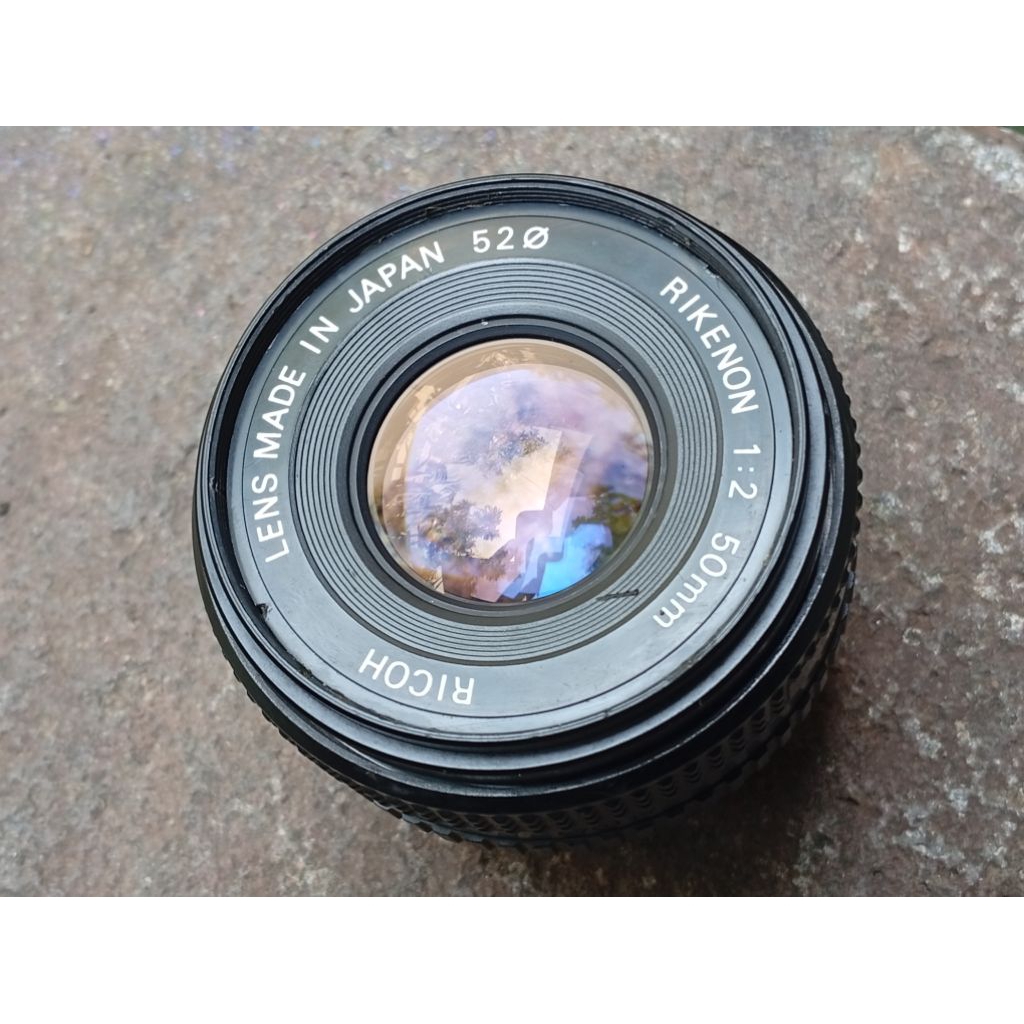 000618- lensa manual RICOH RIKENON 50mm F/2