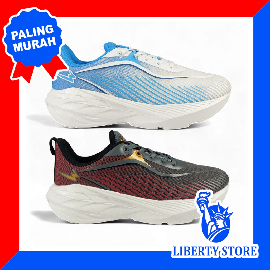 EAGLE CORSA Sepatu Sneakers Running Pria Wanita TALI Fashion Original