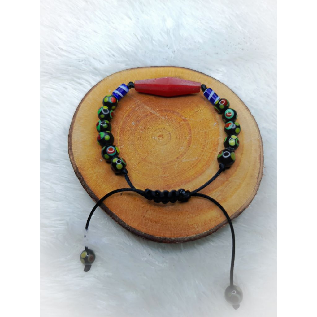 Gelang Lilis Lamiang Dayak - Lamiang Gosok 3 cm