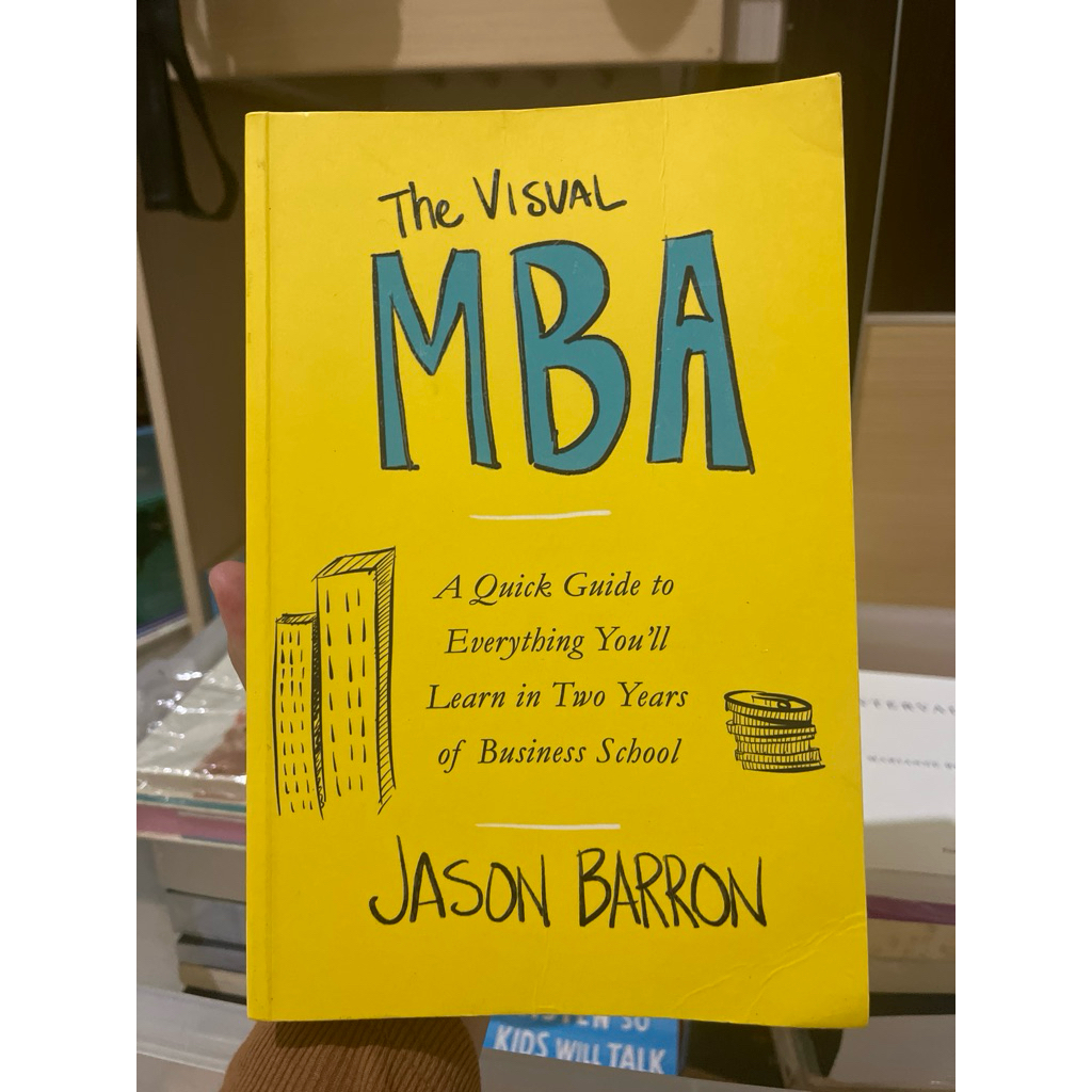 BUKU : (preloved) THE VISUAL MBA - JASON BARRON