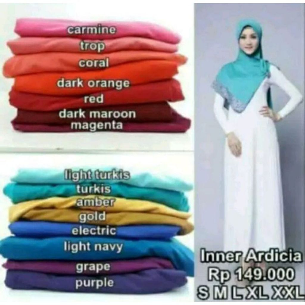 Inner Dress Ardicia - Zoya Daleman Gamis Ardicia