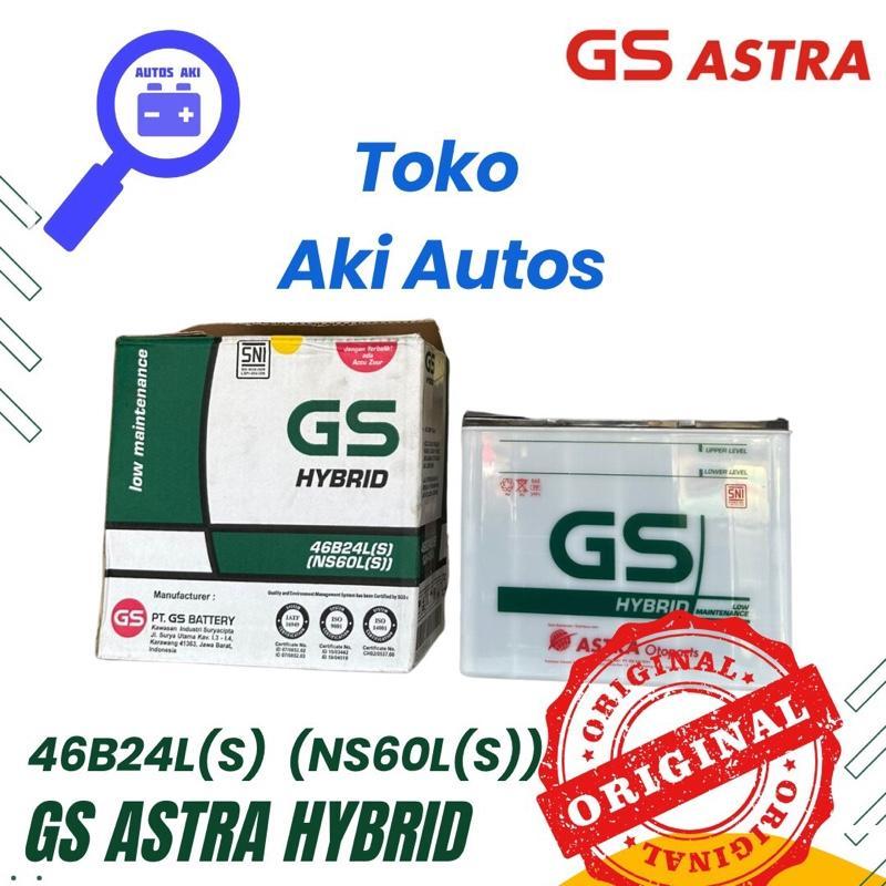 Aki Gs Astra Hybrid 46B24L(S) (NS60L(S)) 12V / 45Ah