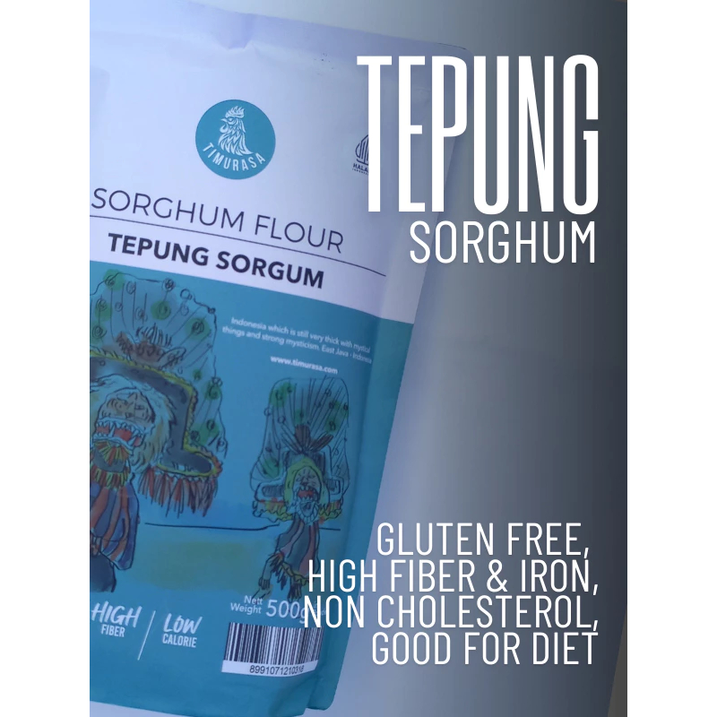 

TEPUNG SORGHUM ORGANIK TIMURASA GLUTEN FREE HALAL MUI DIET SEHAT DIABETIC FRIENDLY