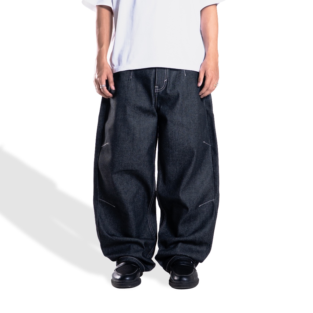Lessegos Panjang Baggy Celana Panjang Baggy Barrel Lstar Denim Bahan Raw Denim Baggy Barrel Lstar Ra