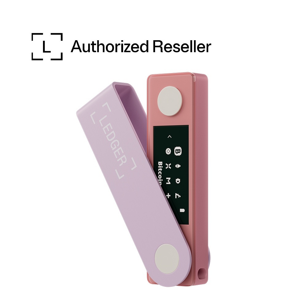 Ledger Nano X Pastel Pink Crypto Hardware Wallet