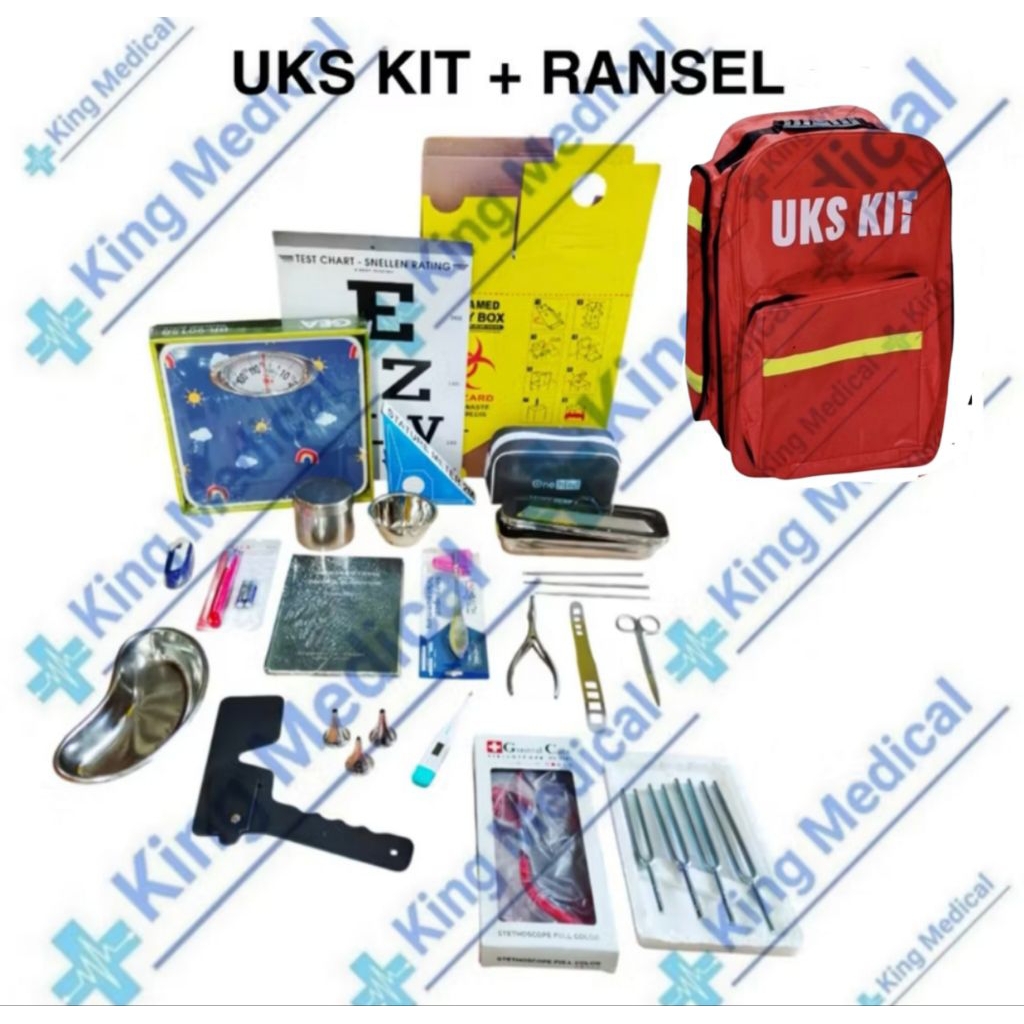UKS KIT + TAS UKS (isi 28 item)