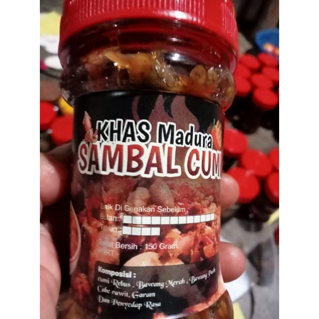 

Sambal Pedas. Sambal Cumi Sambal Teri Sambal Bawang Khas Madura