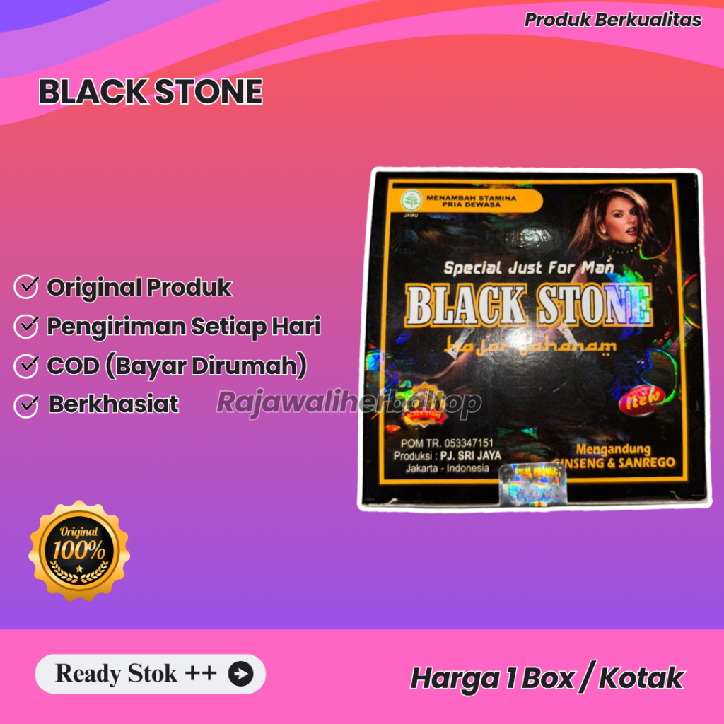 

BLACK STONE ORIGINAL KAPSUL STAMINA