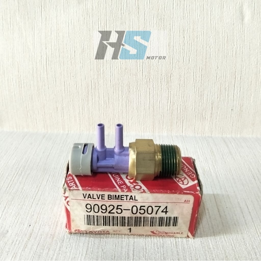 VALVE BIMETAL VACUUM SENSOR RPM MOBIL TOYOTA KIJANG KAPSUL 7K 90925-05074 TOYOTA ORIGINAL PARTS