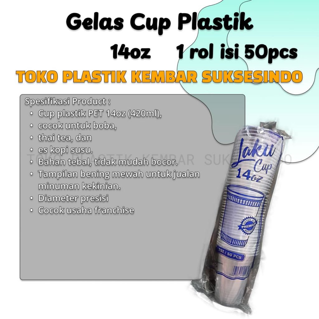 Gelas Cup 14oz