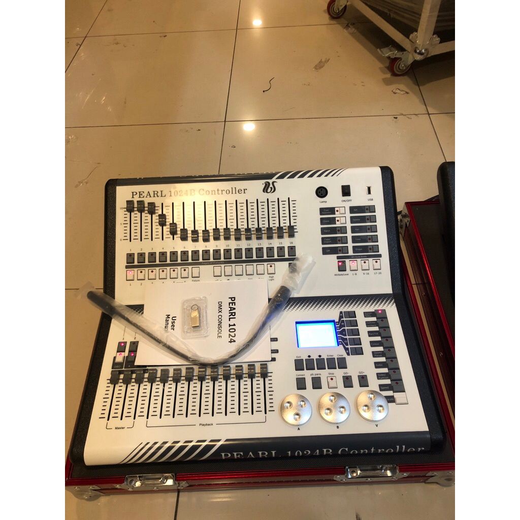 Mixer Digital 1024B White DMX Controller | Lighting Control Panggung 1024 Channel