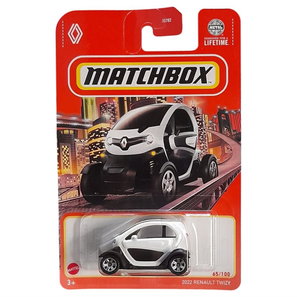 COLLECTOR MATCHBOX 2022 RENAULT TWIZY PUTIH | MATCHBOX ORIGINAL 2022 RENAULT TWIZY | MOBIL DIECAST