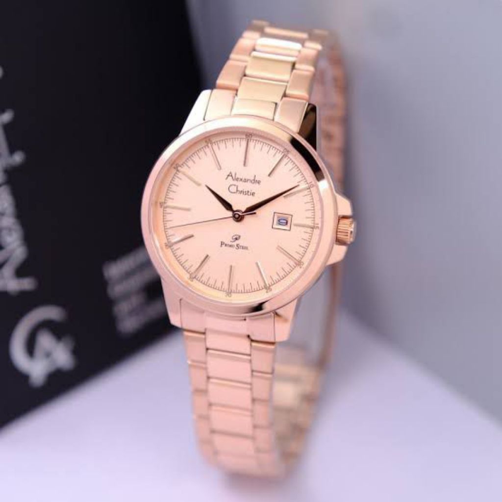 AC 1008 ld rosegold jam wanita