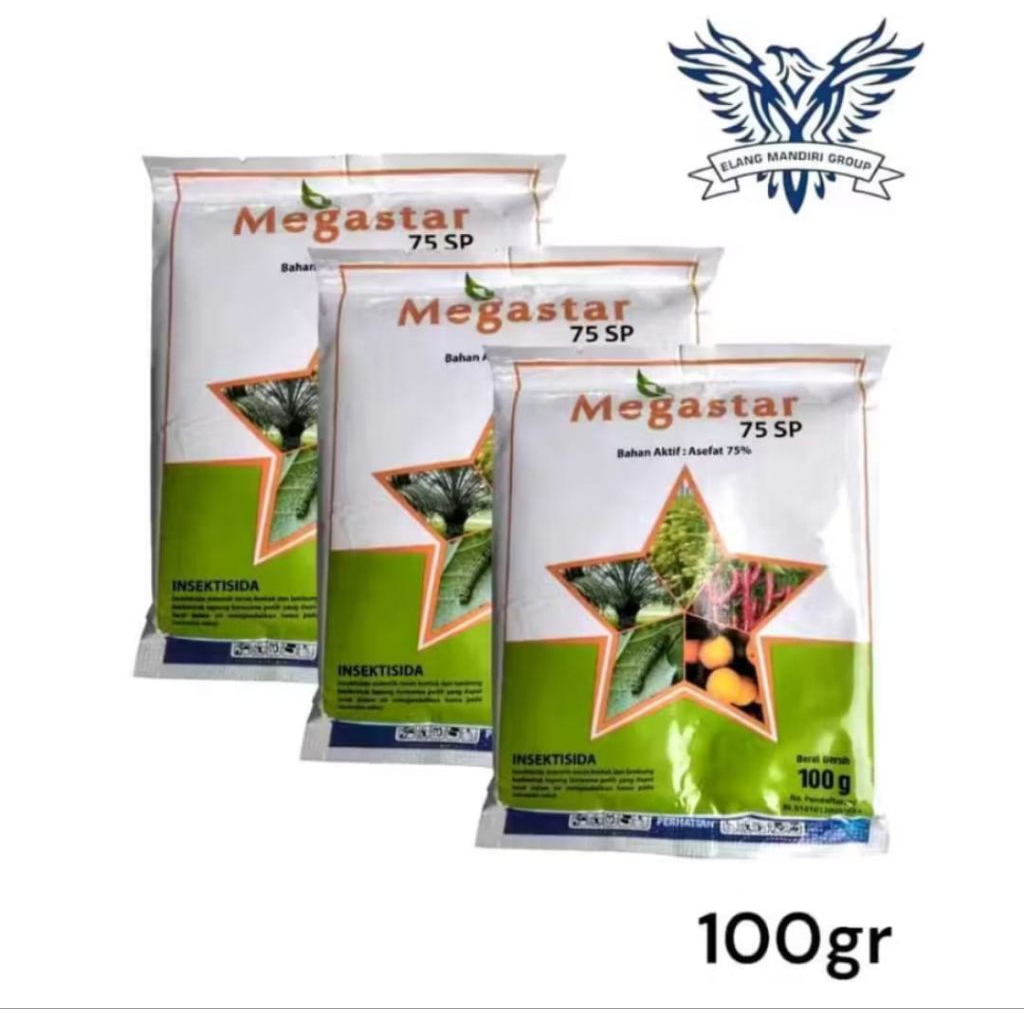 MEGASTAR 75SP 100GR Insektisida Asefat 75% Joker INDOIN