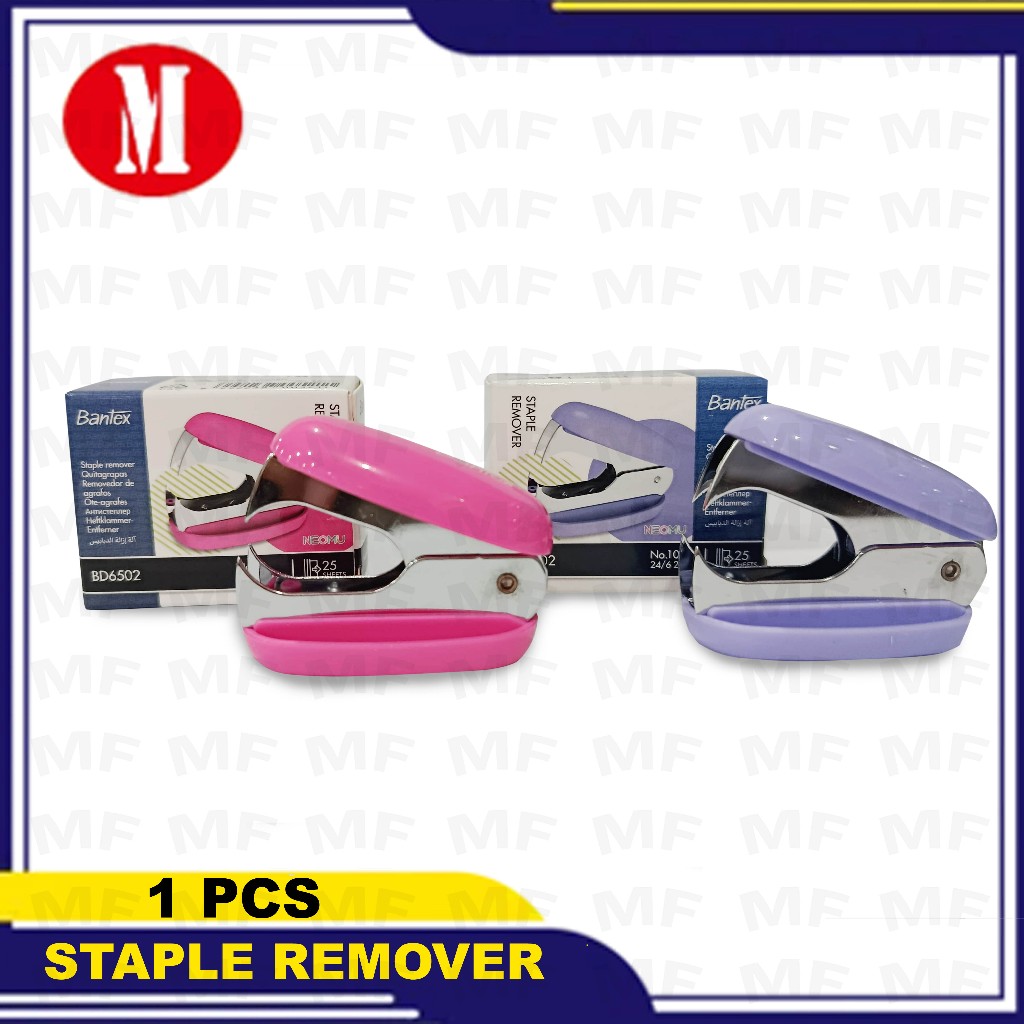 

Staple remover bantex / Pembuka Isi Stapler Warna Pastel BD6502