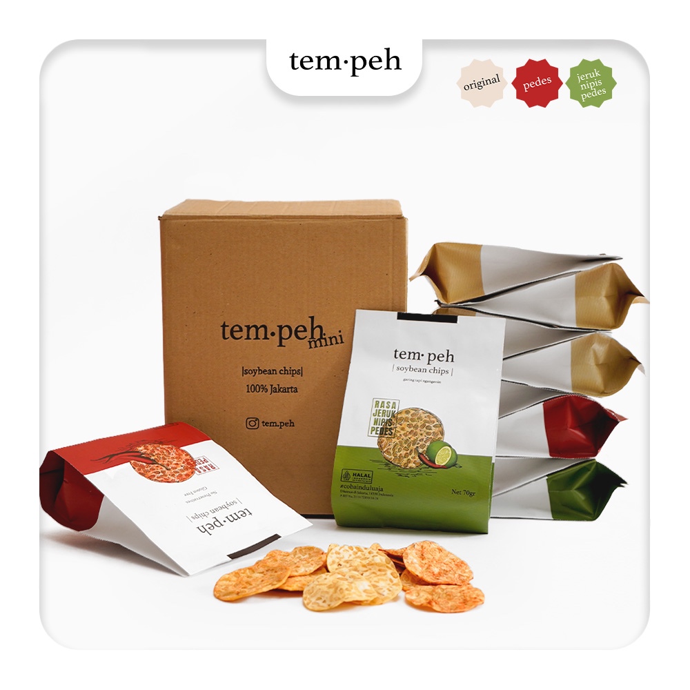 

Paket box tem.peh mini isi 10