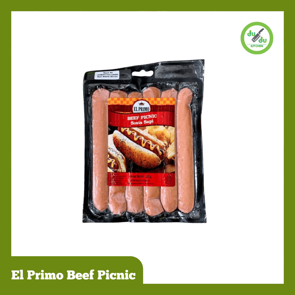 

El Primo Beef Picnic - Sosis Sapi Sausage