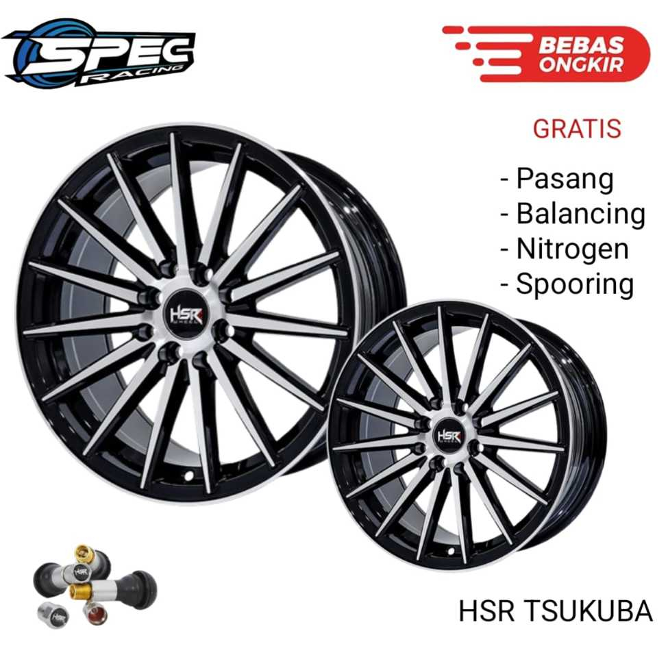 Velg Mobil Racing Ring 16 Hsr Tsukuba Untuk Sirion Yaris Kijang Avanza Dan Xenia