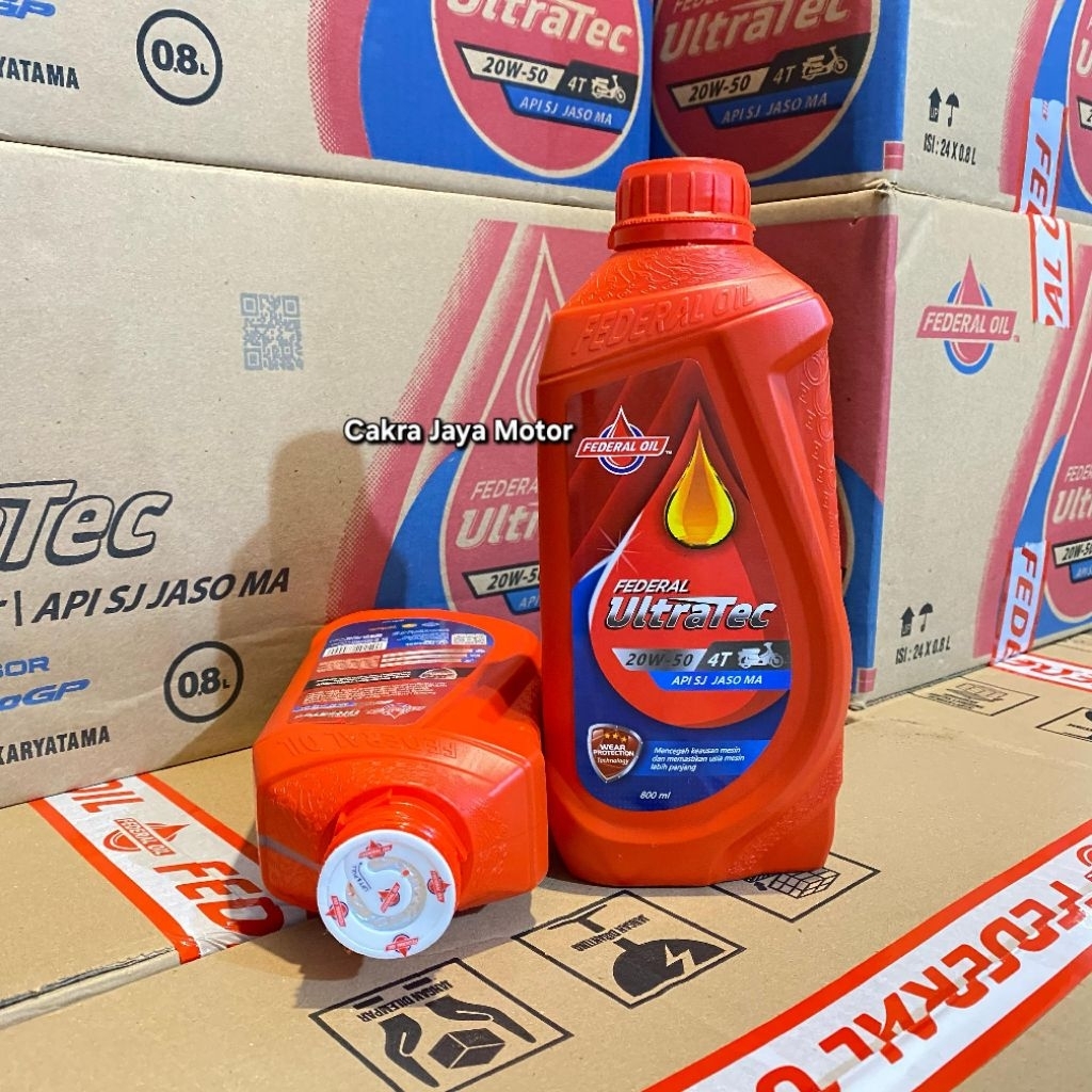 1 DUS Federal Ultratec Merah Oren Abu 0.8 NEW