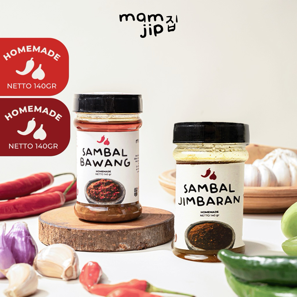 

[Paket Hemat 2 Sambal] Sambal Bawang dan Sambal Jimbaran