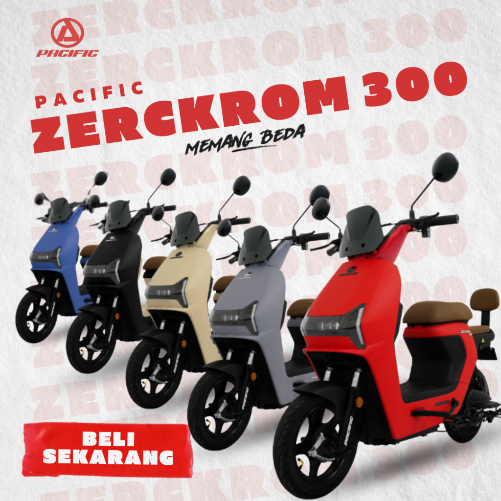 SEPEDA LISTRIK NEW PACIFIC ZECKROM 300