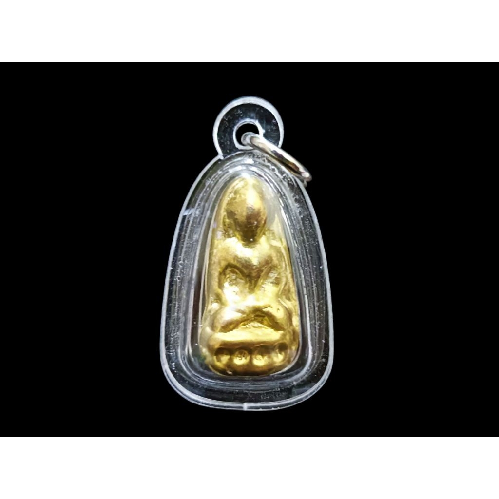 Liontin Buddha Leklai Emas / Lp Somporn