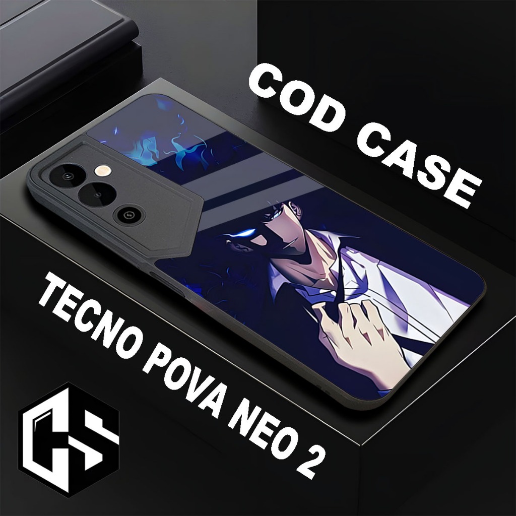 (COD 96)Softcase Glossy untuk Hp TECNO POVA NEO 2/case pova neo 2/casing pova neo 2/case Handphone