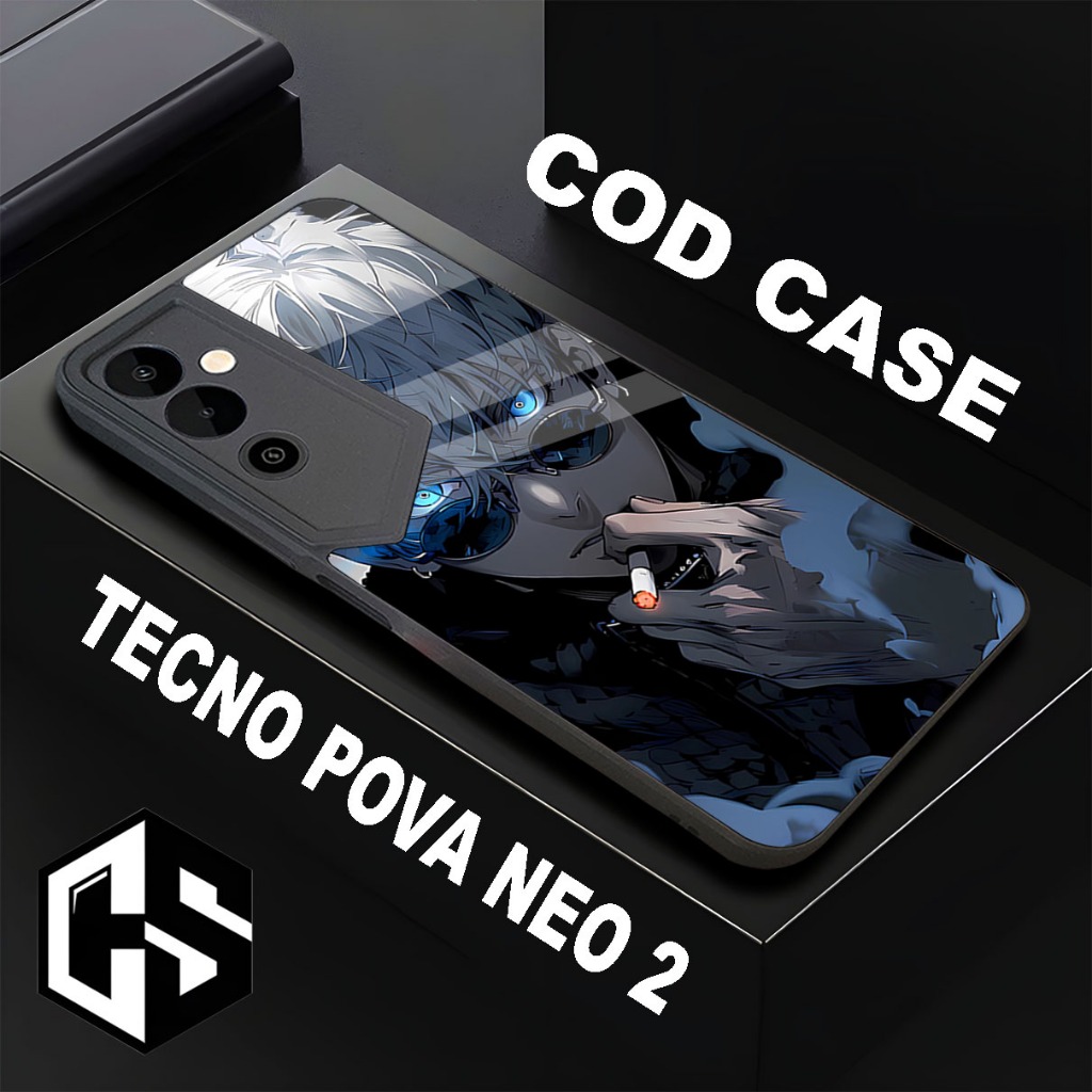 (COD 99)Softcase Glossy untuk Hp TECNO POVA NEO 2/case pova neo 2/casing pova neo 2/case Handphone
