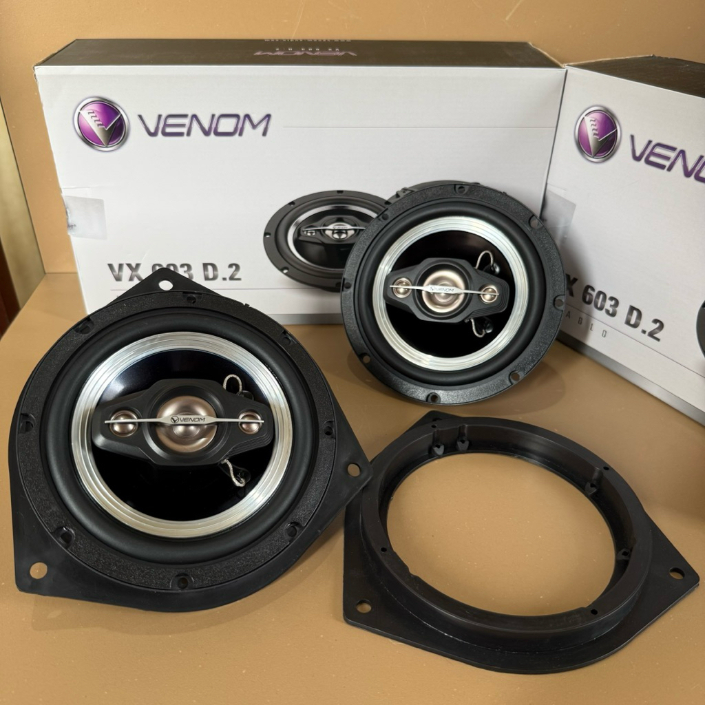 SPEAKER VENOM DIABLO TOYOTA INNOVA / REBORN / FORTUNER SPEAKER COAXIAL VENOM DIABLO VX 603 D.2 MOBIL