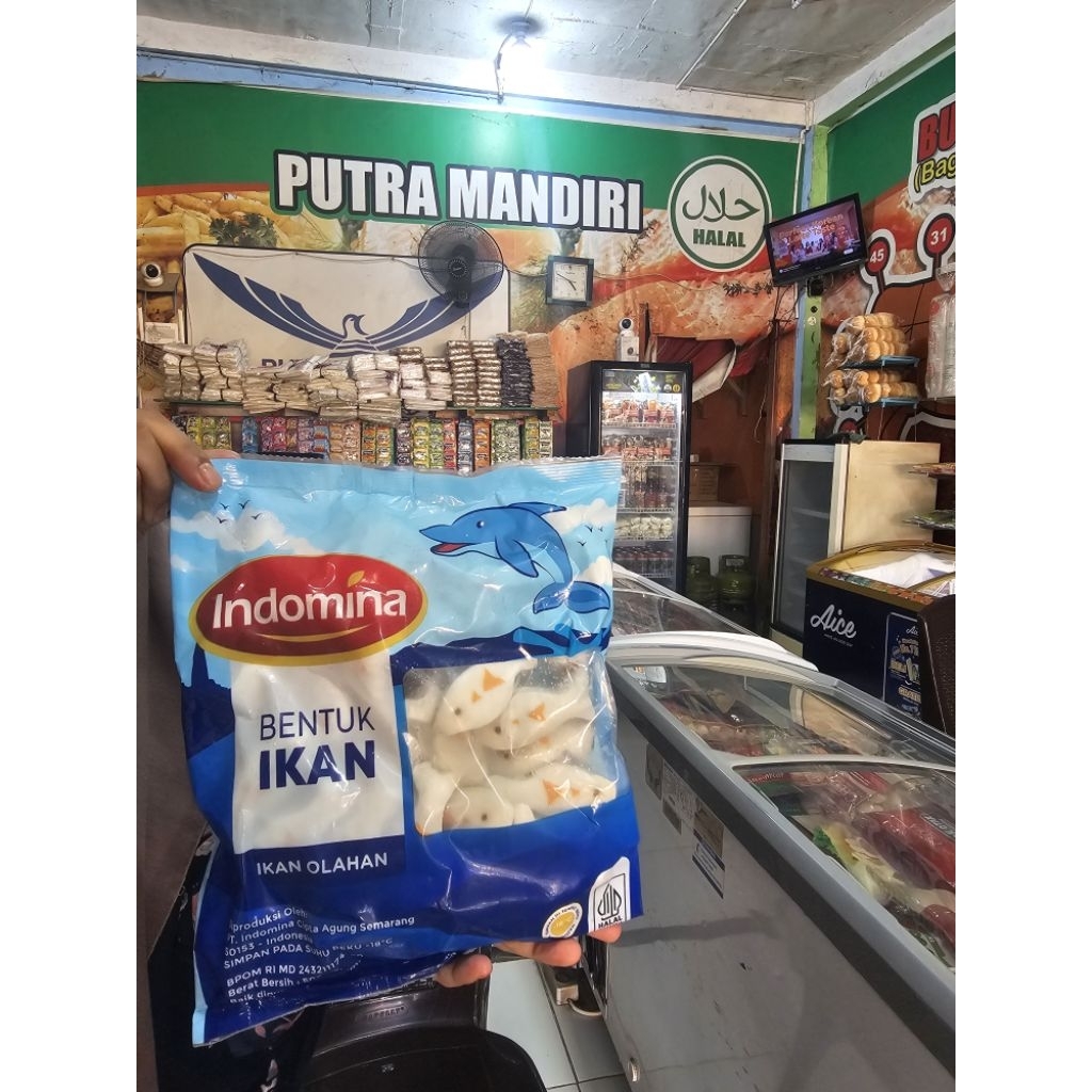 

INDOMINA BENTUK IKAN