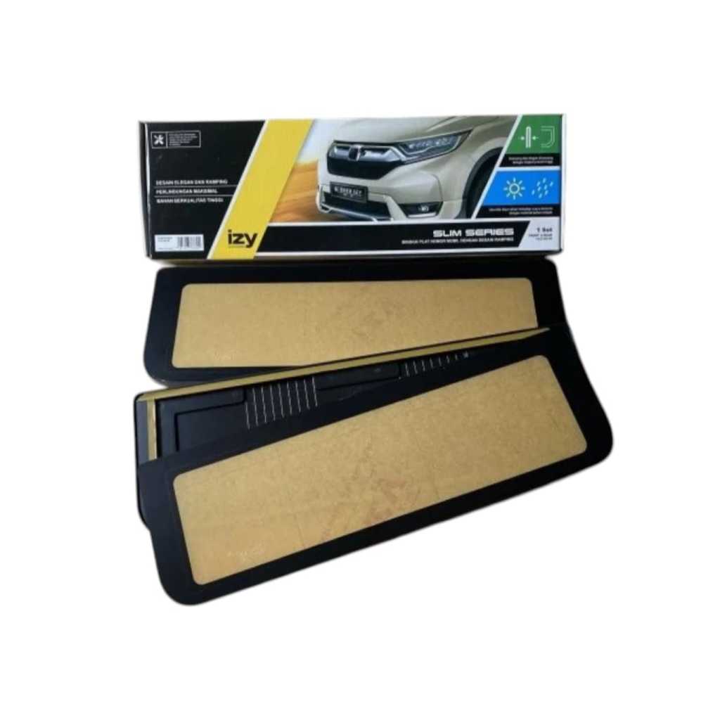 Cover Tempat Dudukan Frame Plat Nomor Mobil Acrylik 46cm Tanpa Lampu