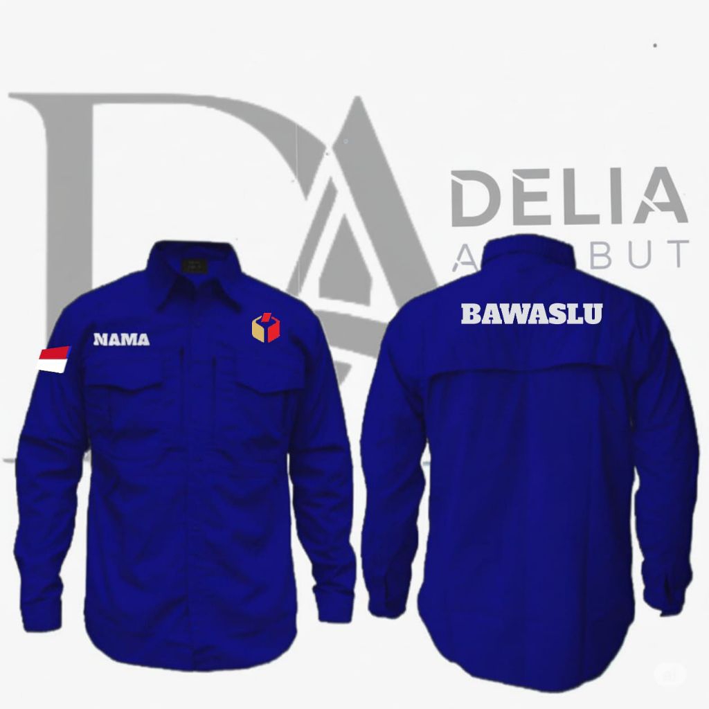 SERAGAM MTECK BAWASLU/KEMEJA PDL BAWASLU/SERAGAMBPDH BAWASLU/SERAGAM BAWASLU SABARAHA/BAJU LAPANGAN 