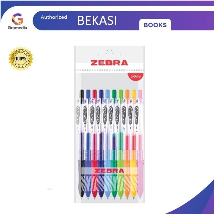 

Gramedia Bekasi - ZEBRA KOKORO GEL 05 MIX SET 10 PCS