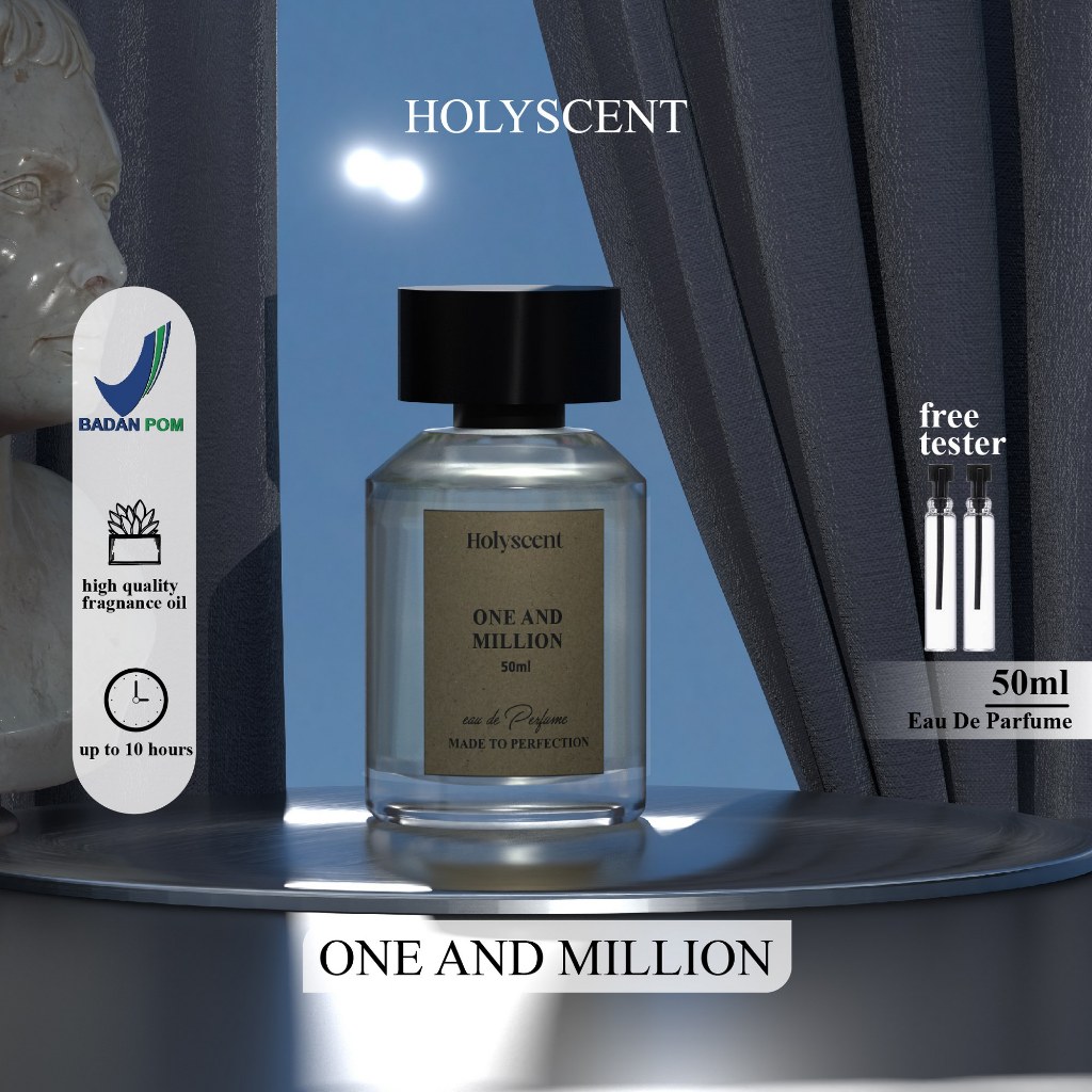 Holyscent - One And Million Eau De Parfum Parfum Pria Aroma Sweet Citrus