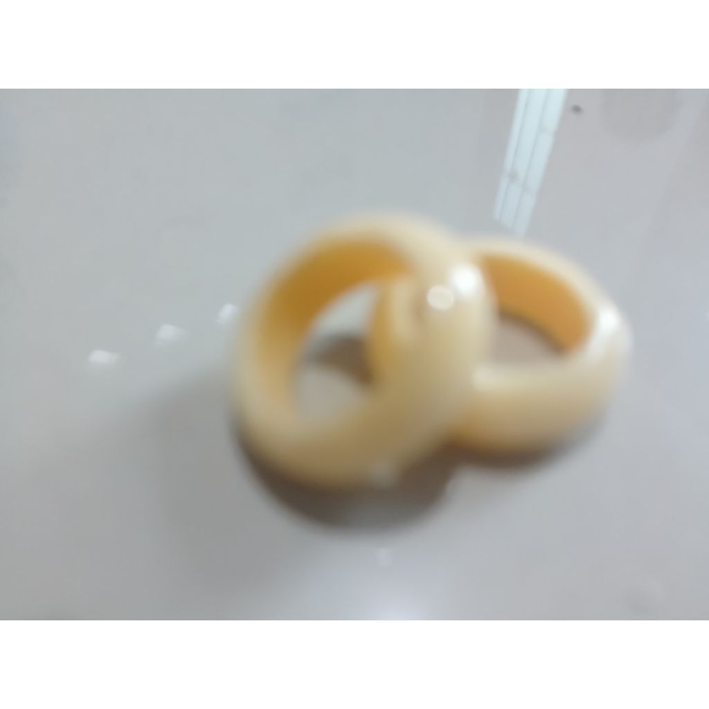 CINCIN BATU MARJAN PUTIH ASLI