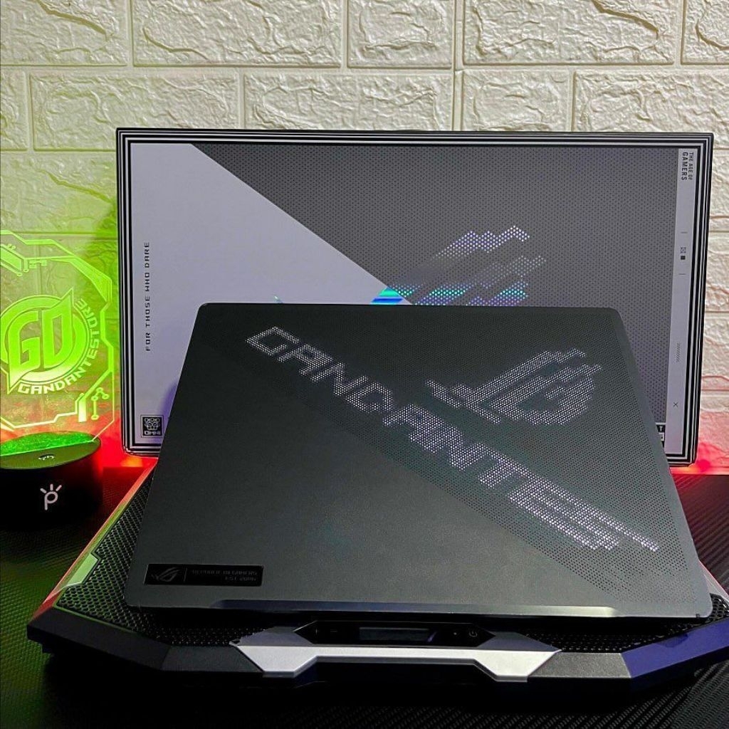 Asus ROG Zephyus G14 GA401QM ANIMATRIX Ryzen 9 RTX 3060 Fullset Original || not G15 G16 Z13 X13