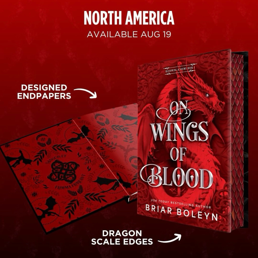 Deluxe Edition & Waterstones | On Wings of Blood | Briar Boleyn