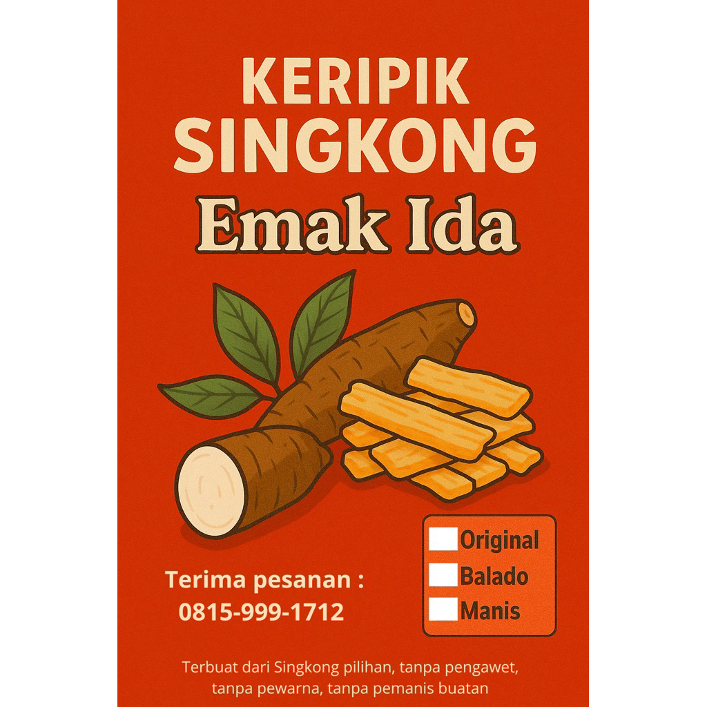 

Keripik Singkong Emak Ida