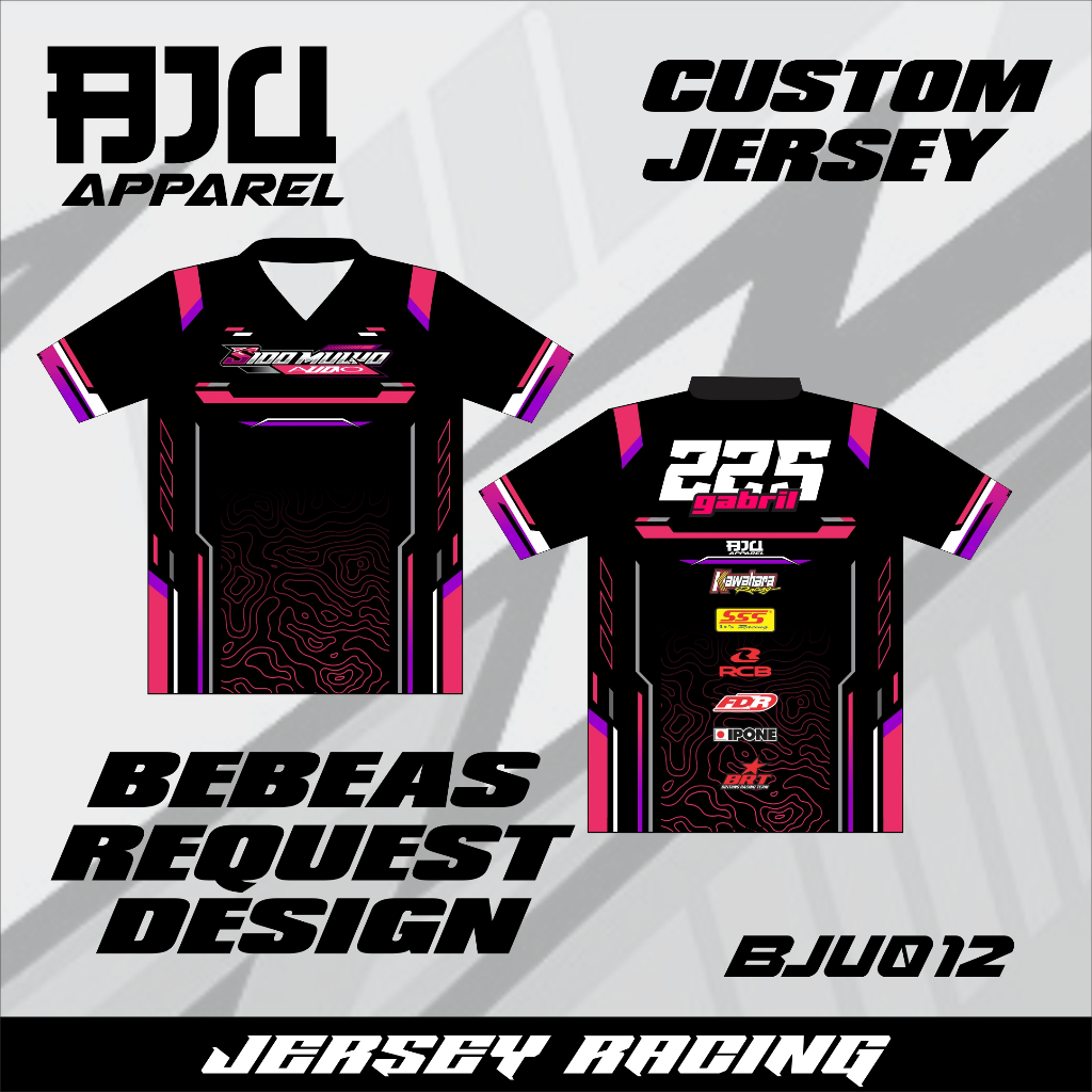 JERSEY RACINGG KAOS BAJU JERSEY RACING CUSTOM / jersey racing custom