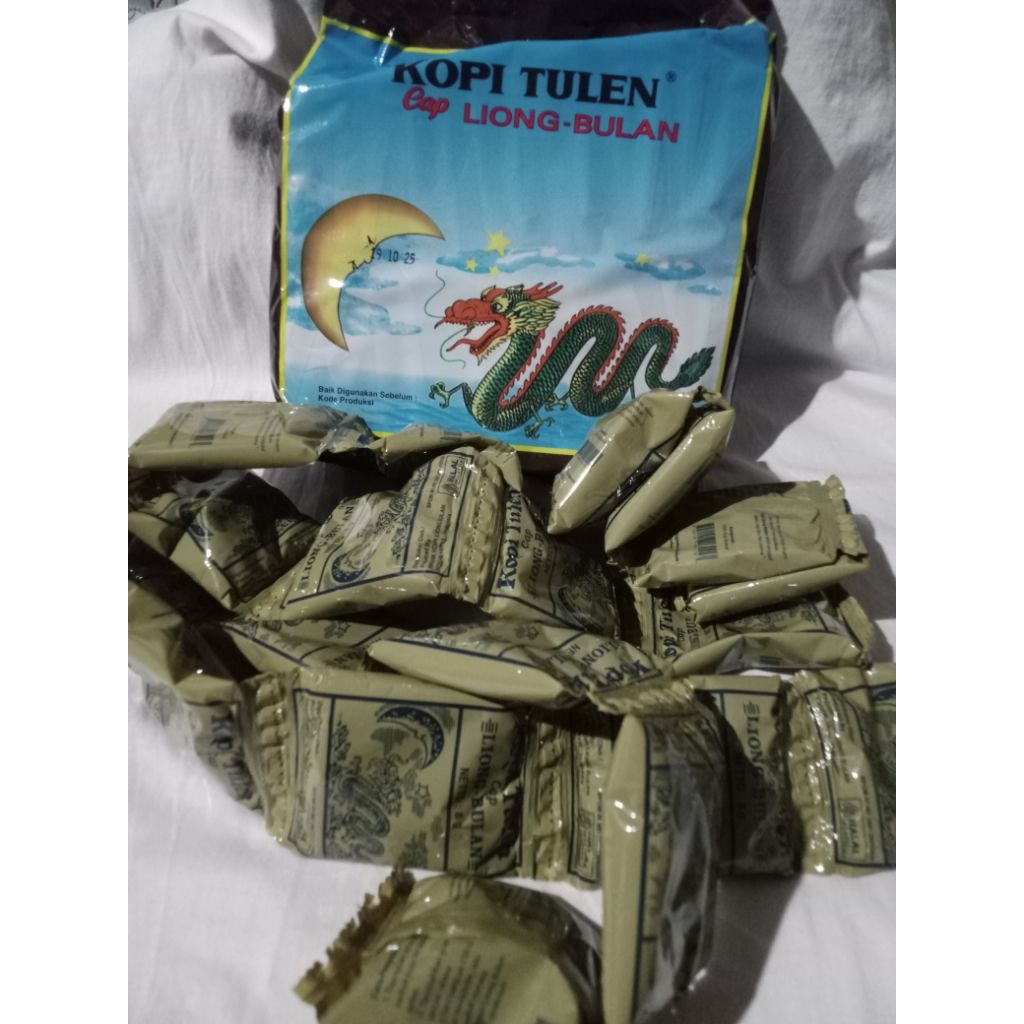

PROMO !! 1 pcs Kopi Liong Bulan Tanpa Gula kemasan 8 gr