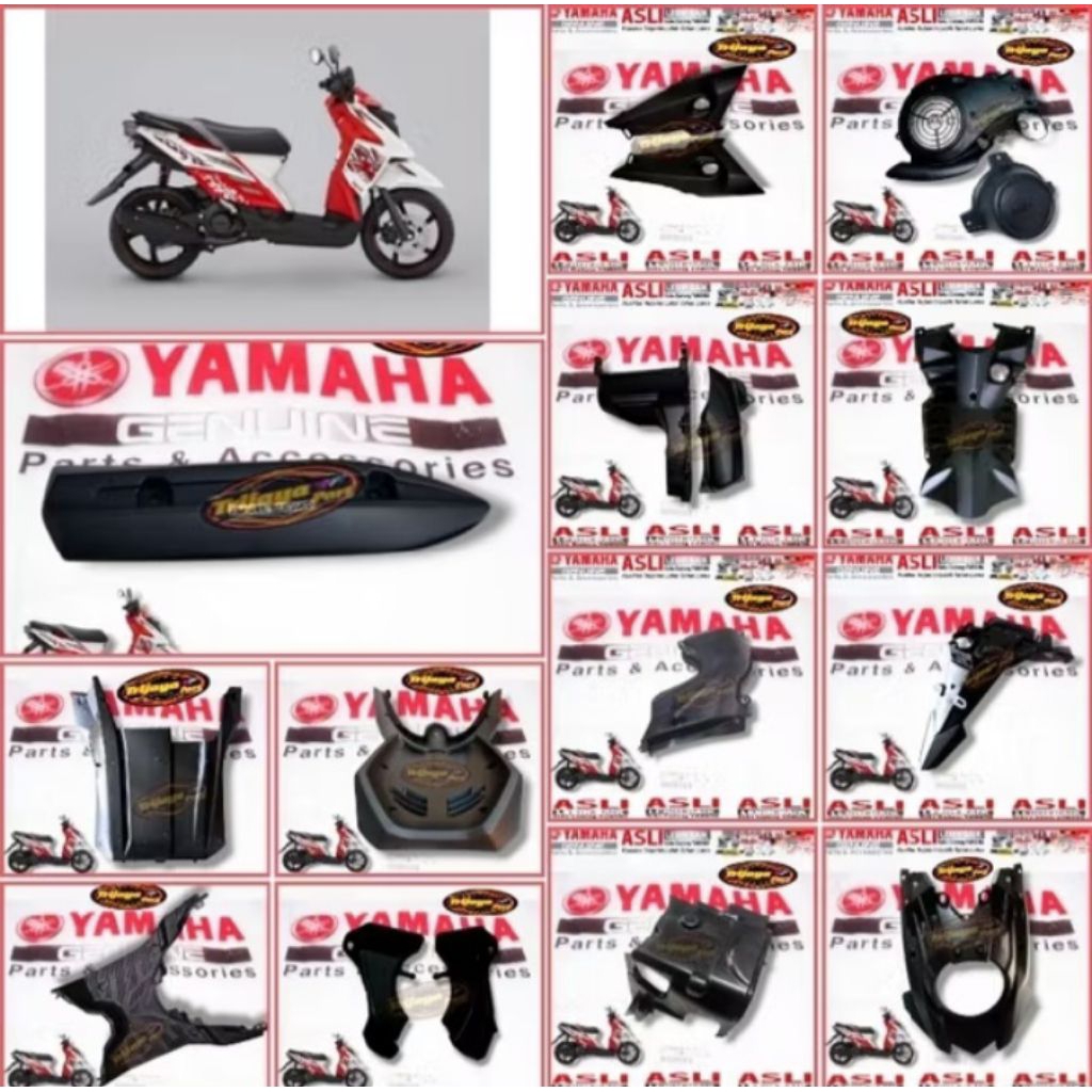 COVER BODY KASAR X RIDE 115 ORIGINAL