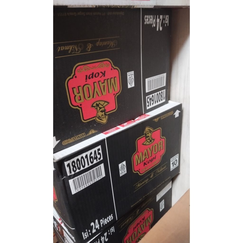 

kopi mayor 120g 1dus (24pcs)