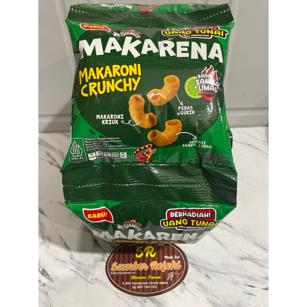 

MAKARENA MAKARONI CRUNCHY ISI 10pcs
