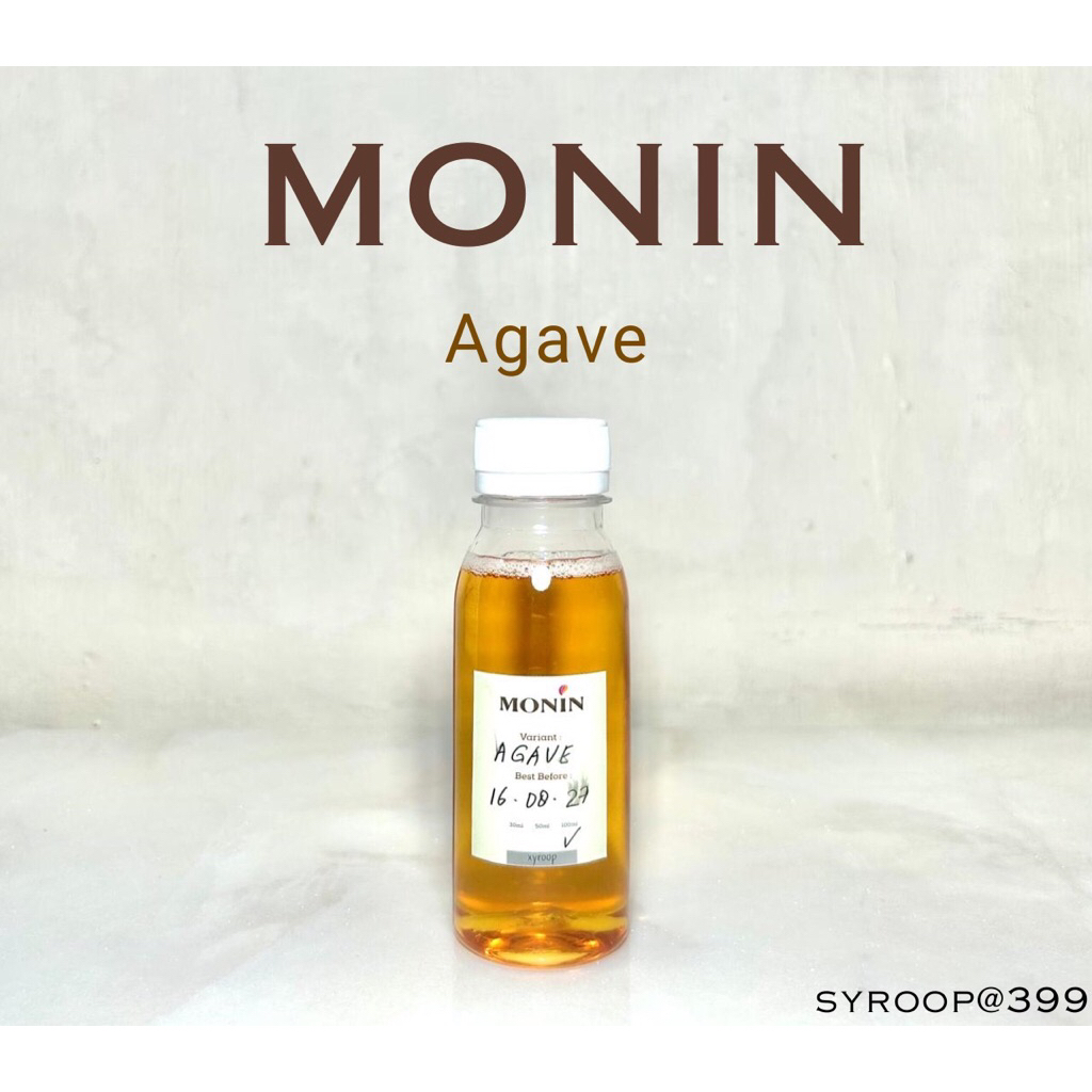 

Monin Syrup Agave Repack Coffee Sirup 30ml 50ml 100ml