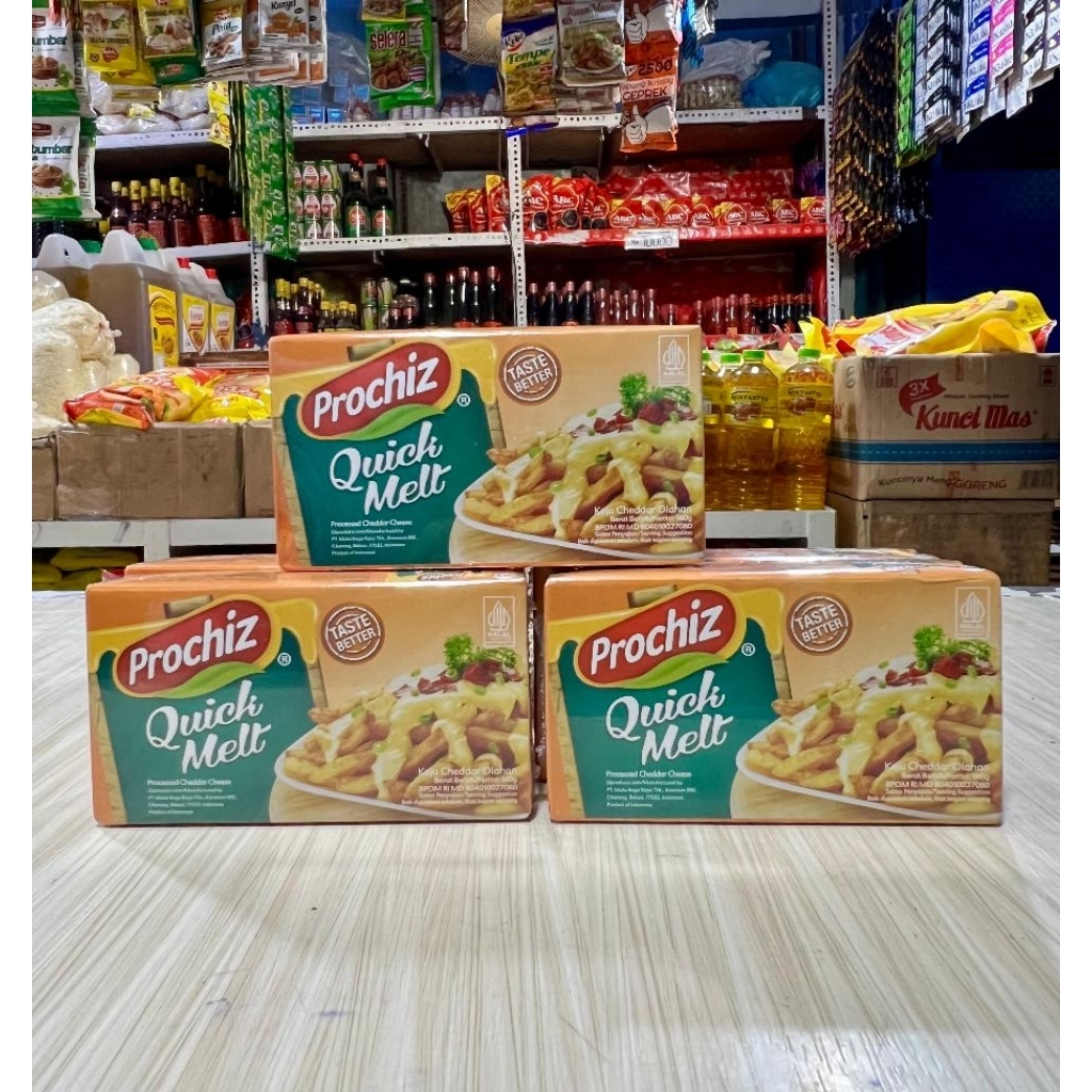 

Prochiz Keju Quick Melt 160 gram