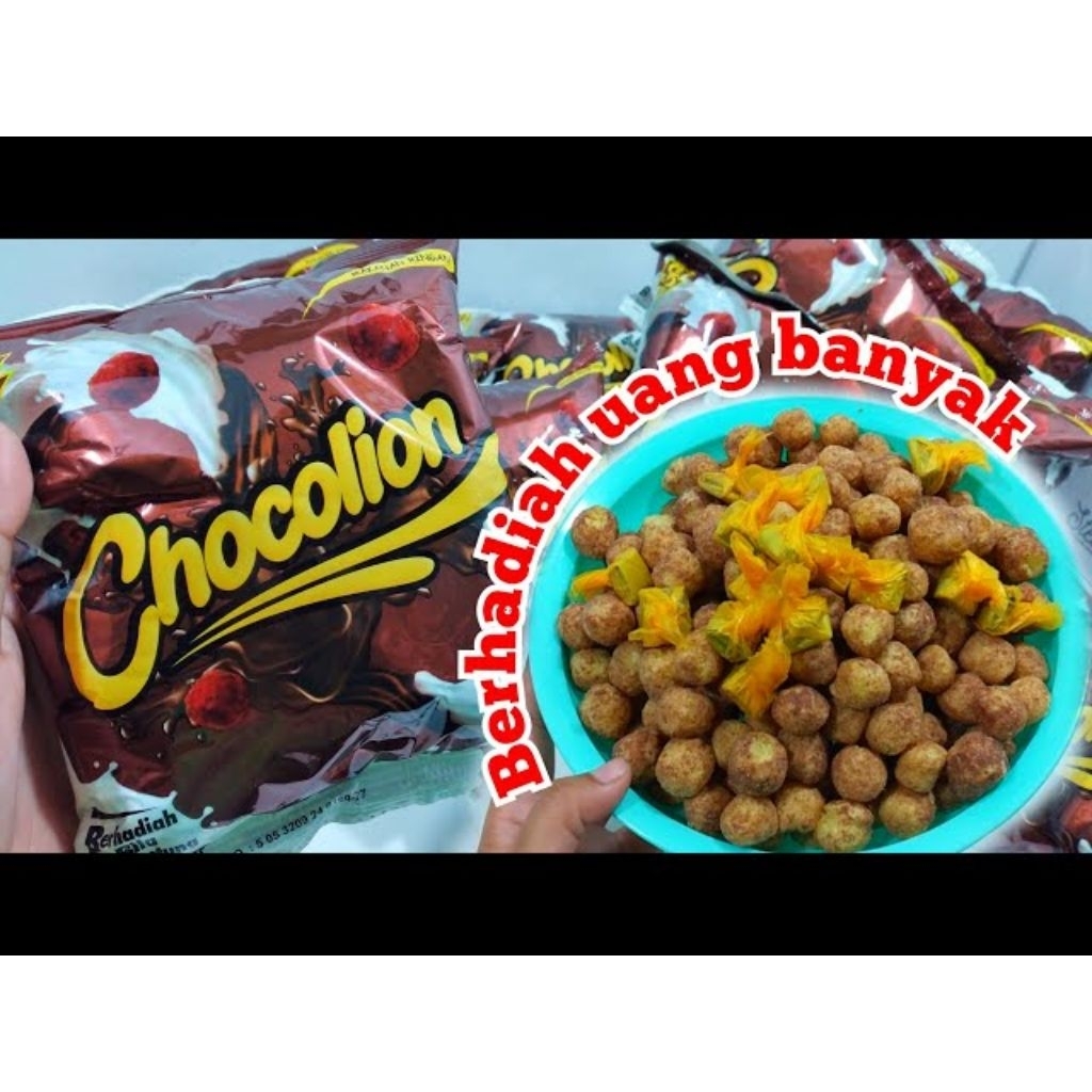 

CIKI CHOCOLION (10PCS) BERHADIAH UANG TUNAI BILA ANDA BERUNTUNG - CIKI BERHADIAH - SNACK BERHADIAH