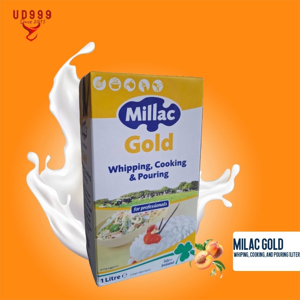 

MILLAC GOLD WHIPPING CREAM 1LTR